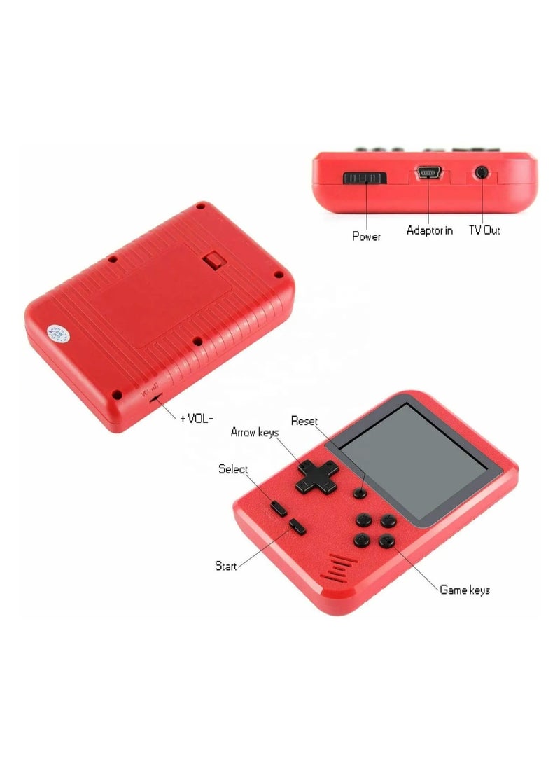 500 In 1 Portable Retro Game Console Handheld Game Players Players Boy 8 Bit Gameboy 3.0 Inch Lcd Screen Nostalgic Toys