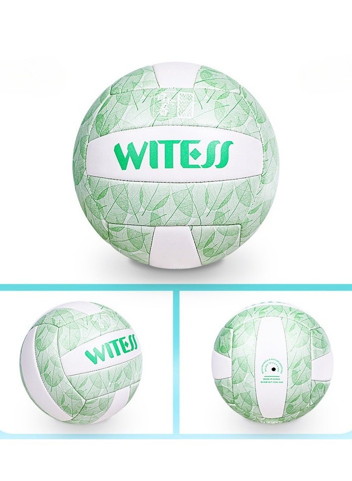 New Training No.5 Soft Leather Volleyball