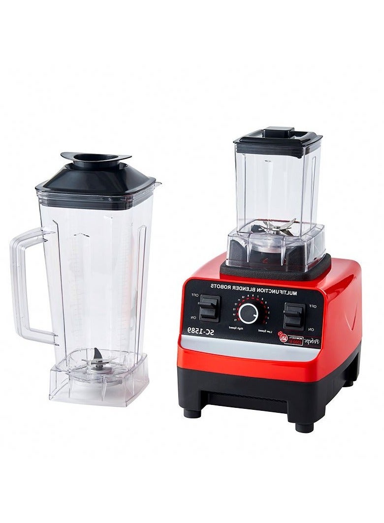 Silver Crest 4500W Heavy Duty Commercial Grade Blender Multifunctional Juicer Mixer