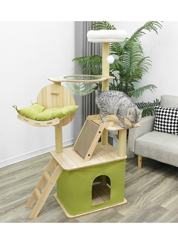 Fashion Cat scratching tower Cat tree size: height 150 cm, width 40 cm, length 60 cm