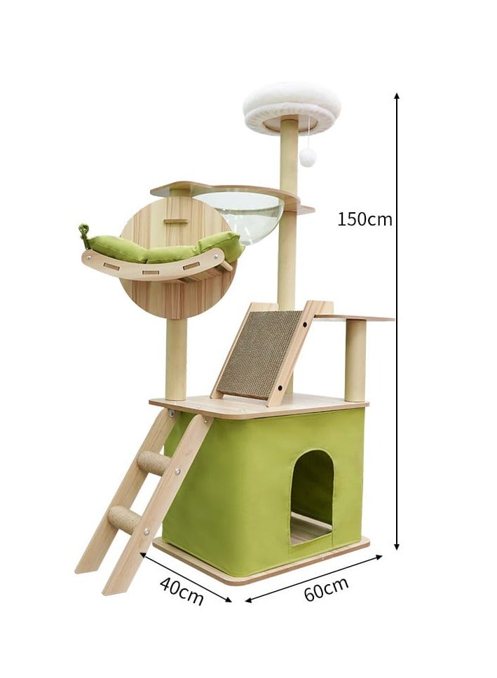 Fashion Cat scratching tower Cat tree size: height 150 cm, width 40 cm, length 60 cm