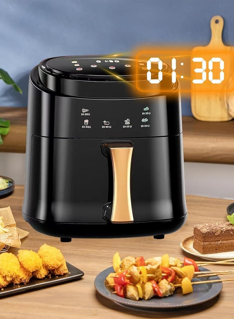 Home Air Fryer Oven – 10L Touchscreen Air Fryer with 10 Pre-set Menus,