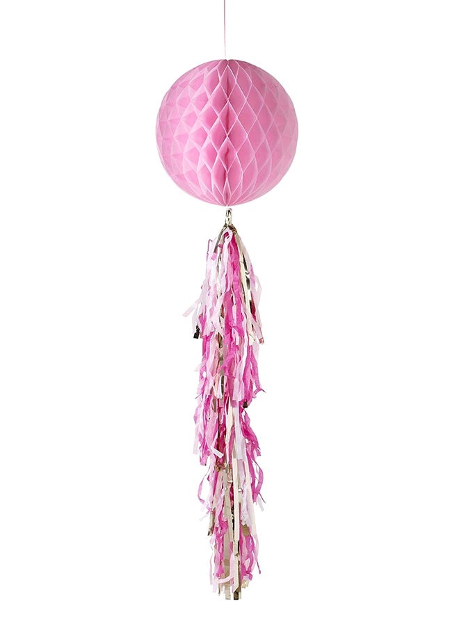 Decadent Tasselled Honeycomb Decoration 12inch