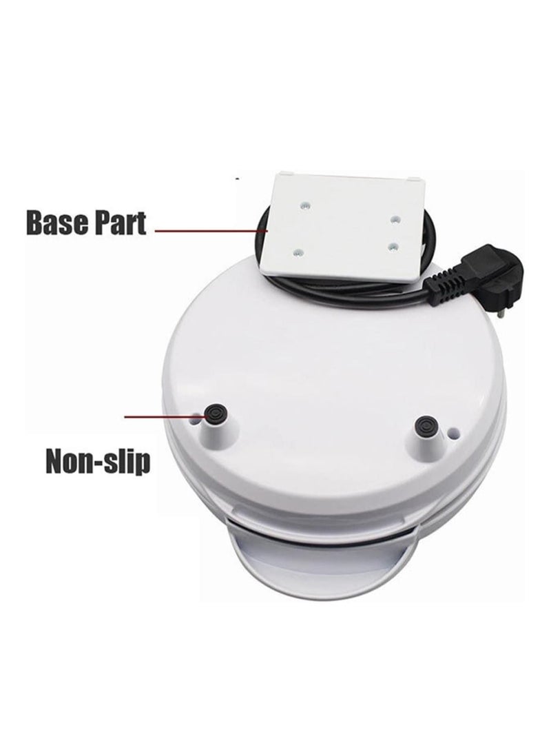 12 Slot Electric Cake Pop & Pancake Maker with Non-Stick Coating, Power/Ready Indicators & Cool-Touch Housing | Perfect for Birthday, Holiday & Party Treats