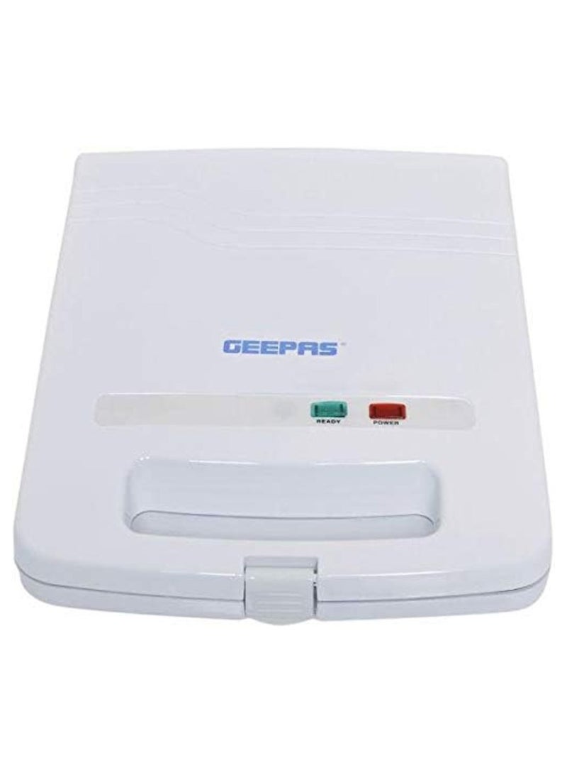 Geepas Grill Maker, Power On & Ready Indicator, GGT671 - Non-Stick Cooking Plate