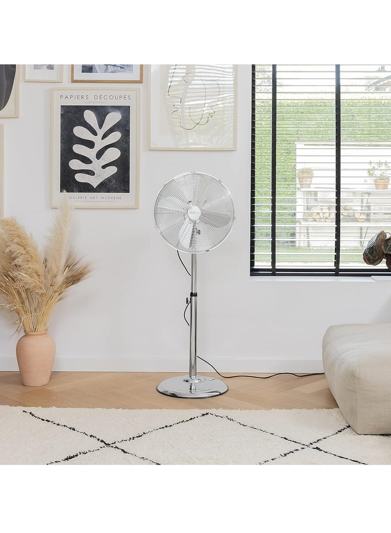 Modern Pedestal Fan VE-5951 – Elegant & Powerful Cooling Solution