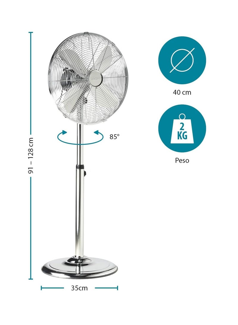 Modern Pedestal Fan VE-5951 – Elegant & Powerful Cooling Solution