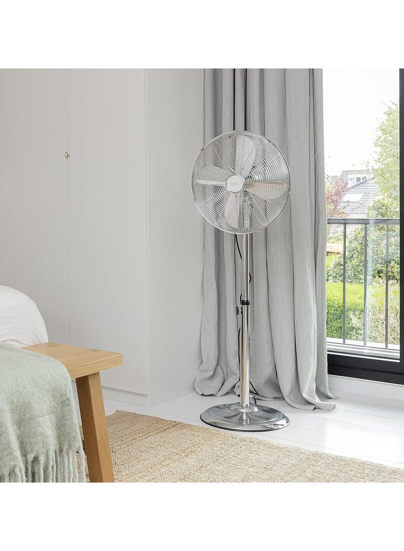 Modern Pedestal Fan VE-5951 – Elegant & Powerful Cooling Solution