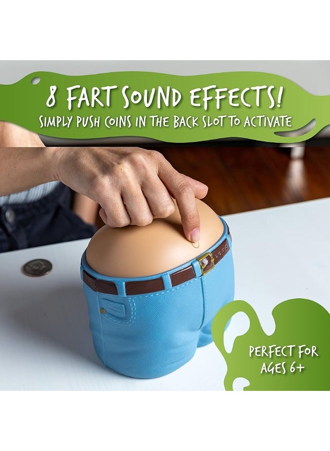 Paladone Farting Money Bank - Hilarious Gag Gift with 8 Different Fart Sounds