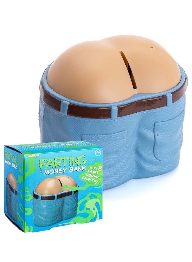 Paladone Farting Money Bank - Hilarious Gag Gift with 8 Different Fart Sounds