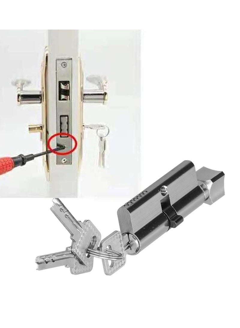 Door Cylinder With 3 Key (100mm For Wood Door)