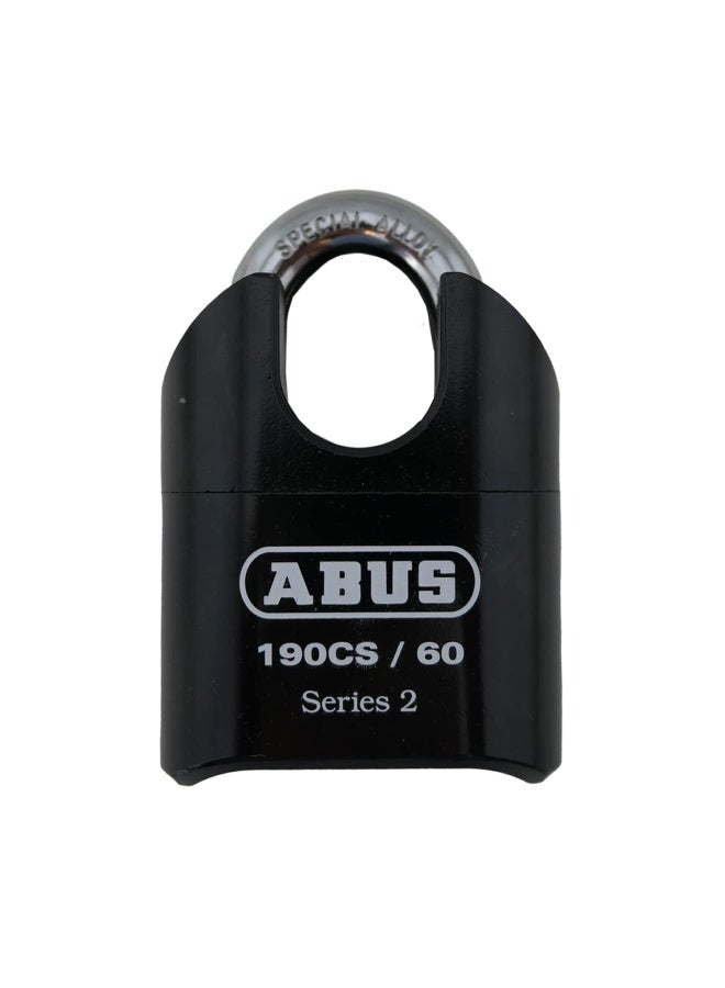 Abus 190Cs 60 High Security Solid Steel Combination Padlock Closed Shackle