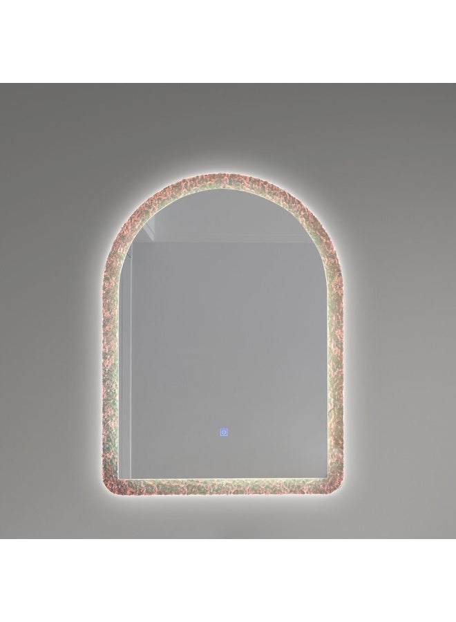 Milano Plus Led Mirror Hs16481 800*600 1Pc/Set | Glass LED Mirror | Vanity Mirror With Lights Bathroom Mirror Wall Mounted For Toilet Bathroom Washroom Shower Room - Mirror