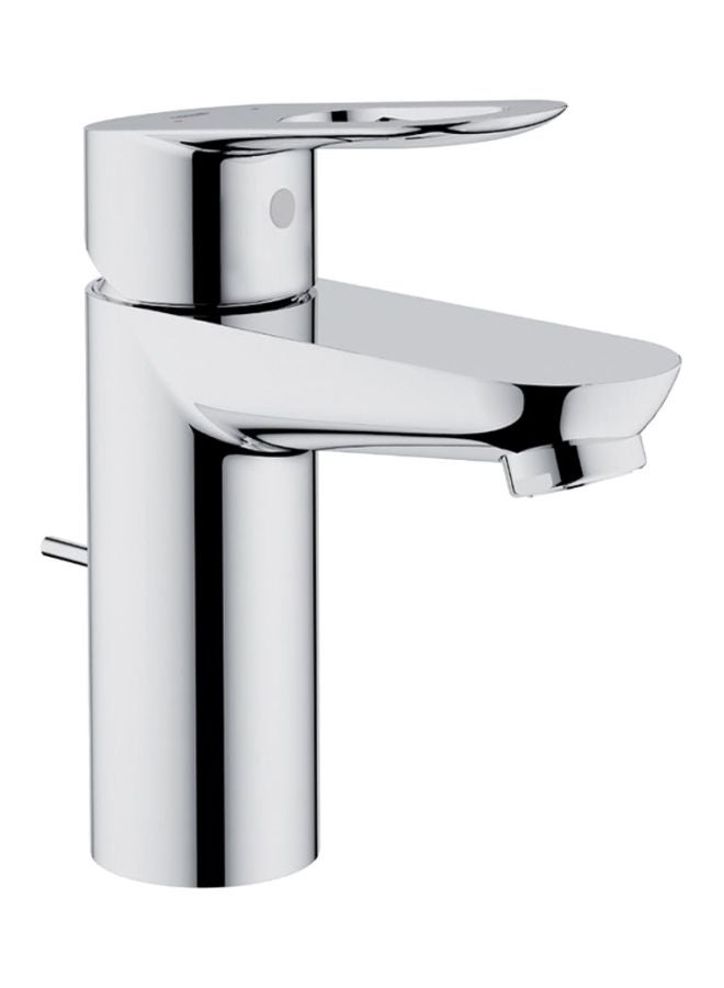 Start Edge Single Lever Basin Mixer Faucet Silver 12x22x10cm