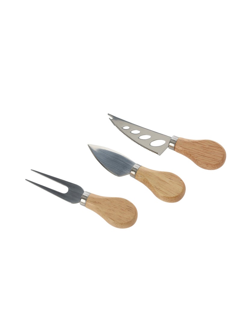 Koopman Cheese Knives Set - 3 Pieces, Durable, Elegant Design