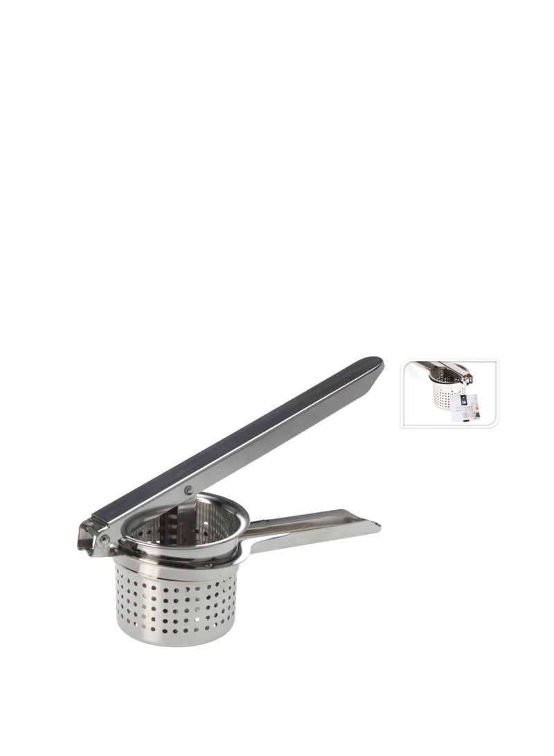 Koopman Stainless Steel Potato Press - Durable Masher