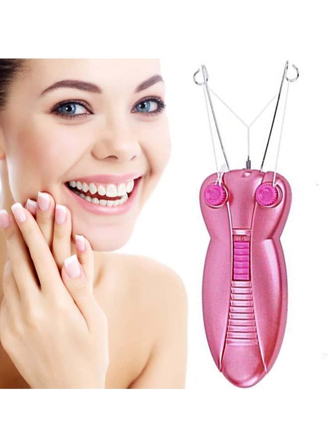 Facial Hair Removal Thread Device Pink/Purple