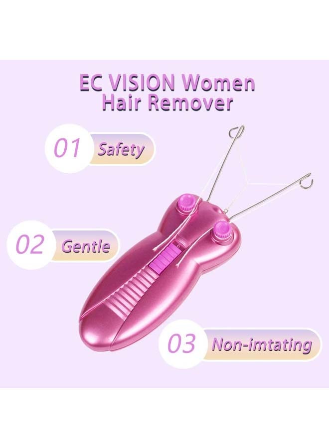 Facial Hair Removal Thread Device Pink/Purple