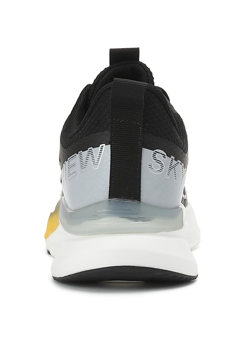 Sky View Men's Slip On Walking Shoes Running Comfortable Tennis Breathable Non Slip Athletic Sports Shoes Gym Workout Cross Training Sneakers With Non-Slip Backing