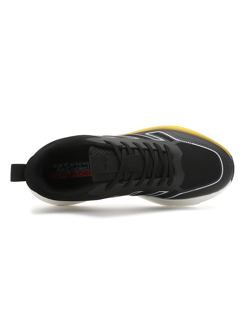 Sky View Men's Slip On Walking Shoes Running Comfortable Tennis Breathable Non Slip Athletic Sports Shoes Gym Workout Cross Training Sneakers With Non-Slip Backing