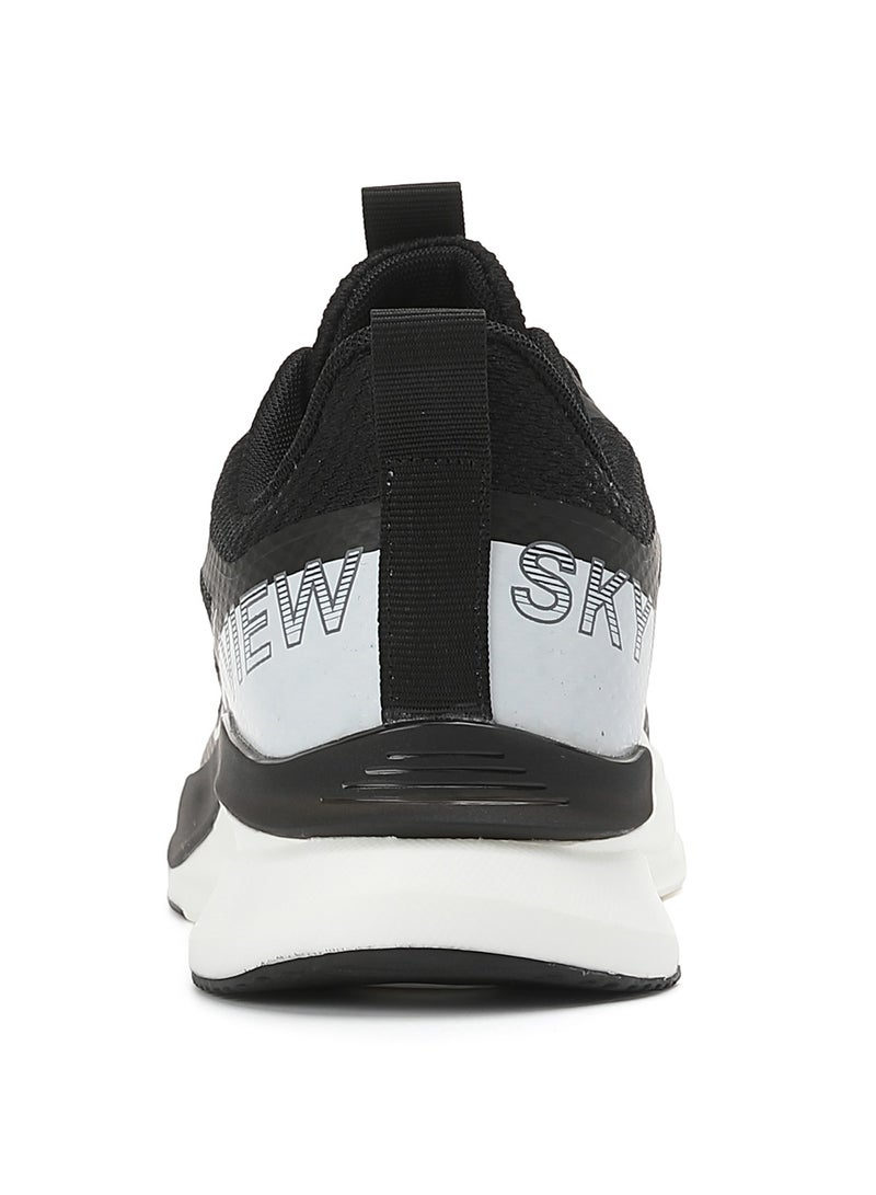 Men's Lace Up Walking Shoes Running Comfortable Tennis Breathable Non Slip Athletic Sports Shoes Gym Workout Cross Training Sneakers With Non-Slip Backing