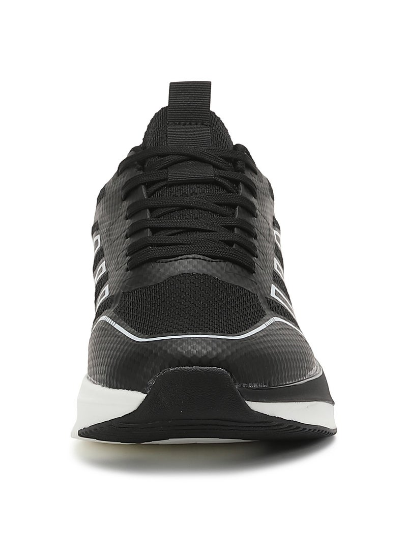 Men's Lace Up Walking Shoes Running Comfortable Tennis Breathable Non Slip Athletic Sports Shoes Gym Workout Cross Training Sneakers With Non-Slip Backing