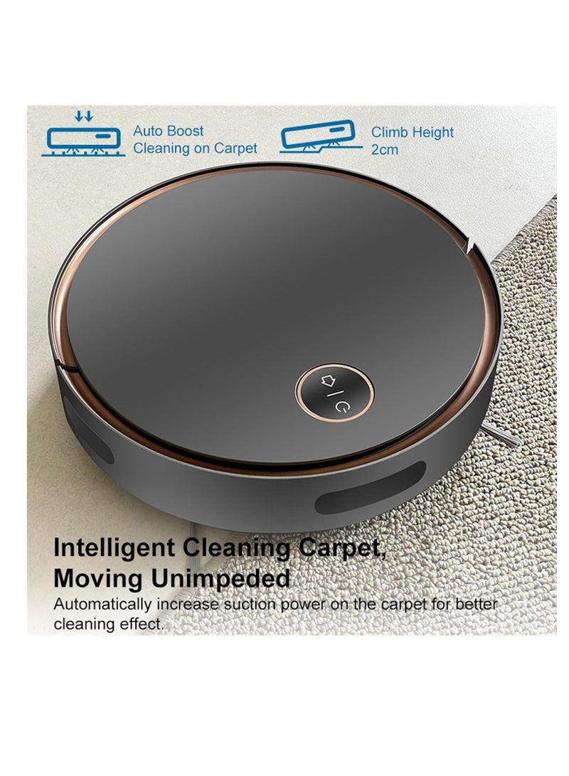 Robot Vacuum and Mop, Self Mop Drying and Washing, Self Emptying, 8mm Auto Mop Lifting, 2cm Obstacle Climbing, Sonic Mopping, 1L Water Tank, for Hard Floors, Carpets