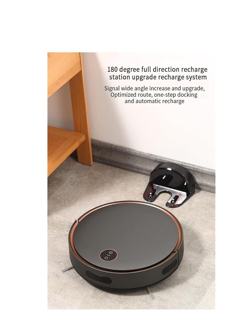 Robot Vacuum and Mop, Self Mop Drying and Washing, Self Emptying, 8mm Auto Mop Lifting, 2cm Obstacle Climbing, Sonic Mopping, 1L Water Tank, for Hard Floors, Carpets