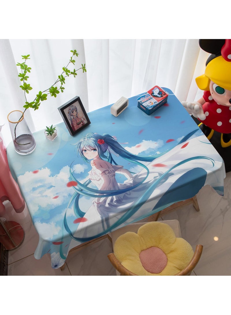 New Anime Cartoon Waterproof Cloth Tablecloth