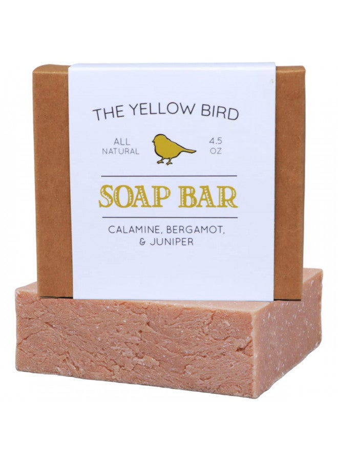 The Yellow Bird Natural Bar Soap (Neem Geranium Lemongrass, 1 Bar)