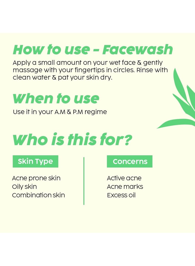 Jamun Cleanser and 2 PERCENT Salicylic Acid Serum With Smoothie Moisturizer Combo Detoxifies The Skin Reduces Active Acne Fades Blemishes All Skin Types