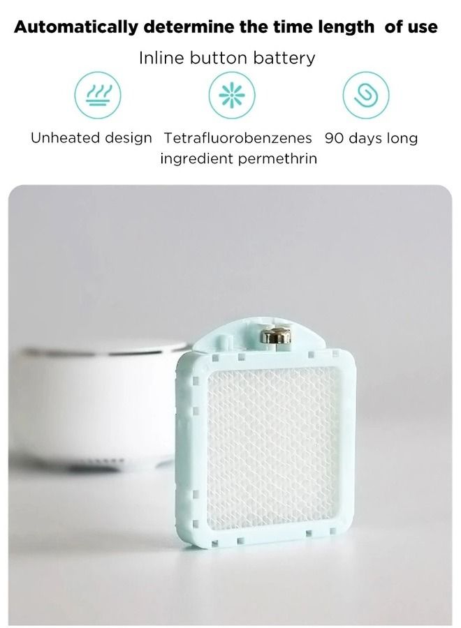 Xiaomi Mijia Mosquito Repellent 2 Smart Portable Battery-Operated Odorless Colorless and Harmless Ultra-quiet Insect Killer Mosquito Killer