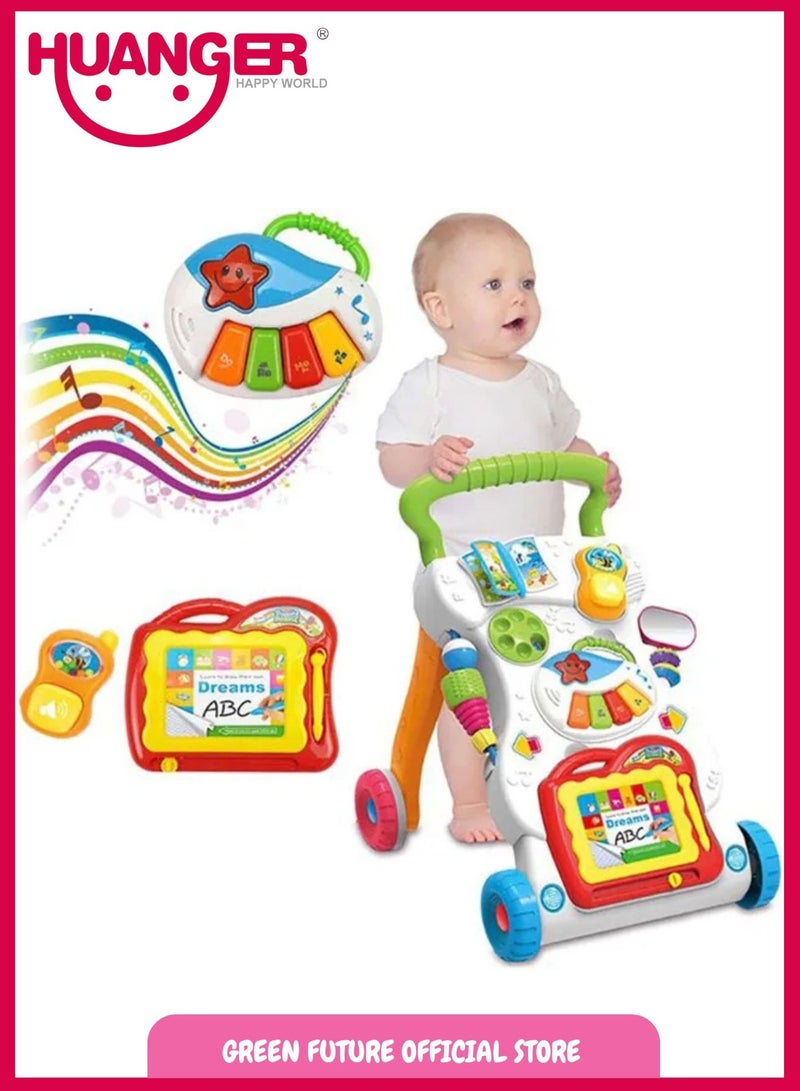 Baby Learning Walker & Activity for Toddlers Educational Toy for 1 Year Plus with Lights, Sounds, and Fun Features