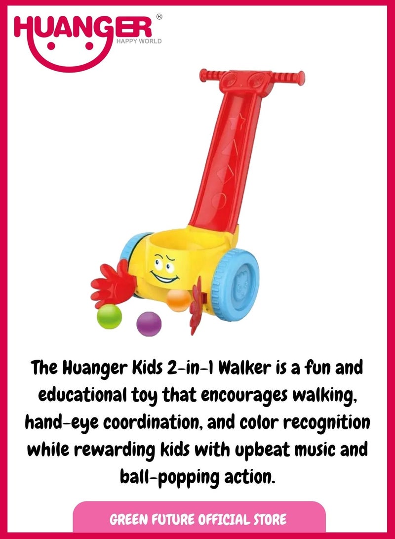 Interactive Baby Ball Picking Walker & Activity Toy for Toddlers Fun Educational Toy with Colorful Balls for 1 Year Plus