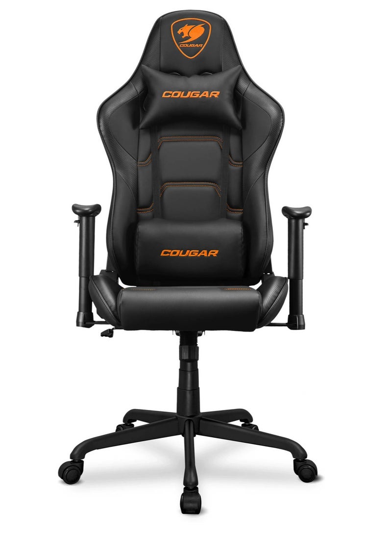 COUGAR Armor Elite Gaming Chair, Premium PVC Leather, Black | CG-CHAIR-ARMOR-ELITE-BLK