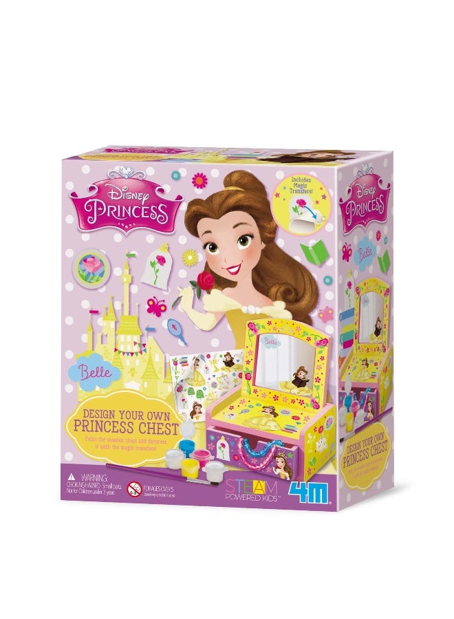 4M Disney Princess Belle Mirror Chest Craft Kit