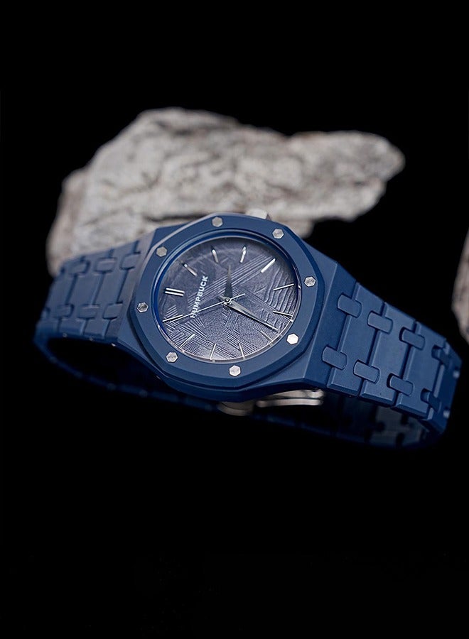 Lightweight Fashion Watch for Men Sport Waterproof Watches 2304 blue