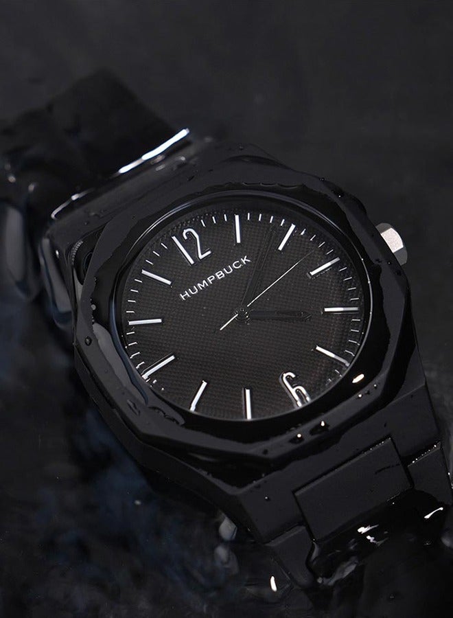 Men's Watch Water Resistant polycarbonate Watch 2302 black