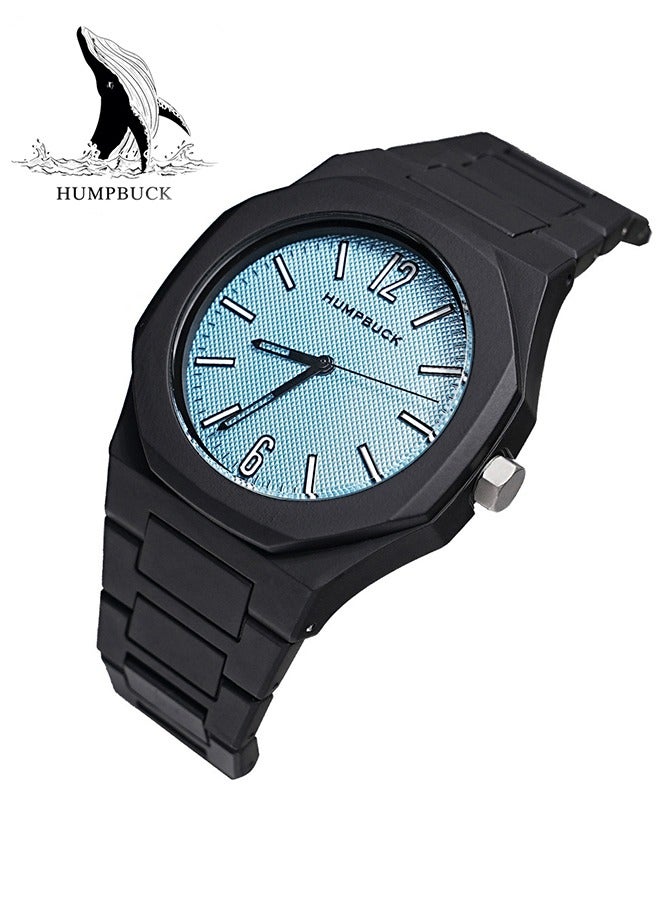 Men's Watch Waterproof polycarbonate Watch 2302 blue