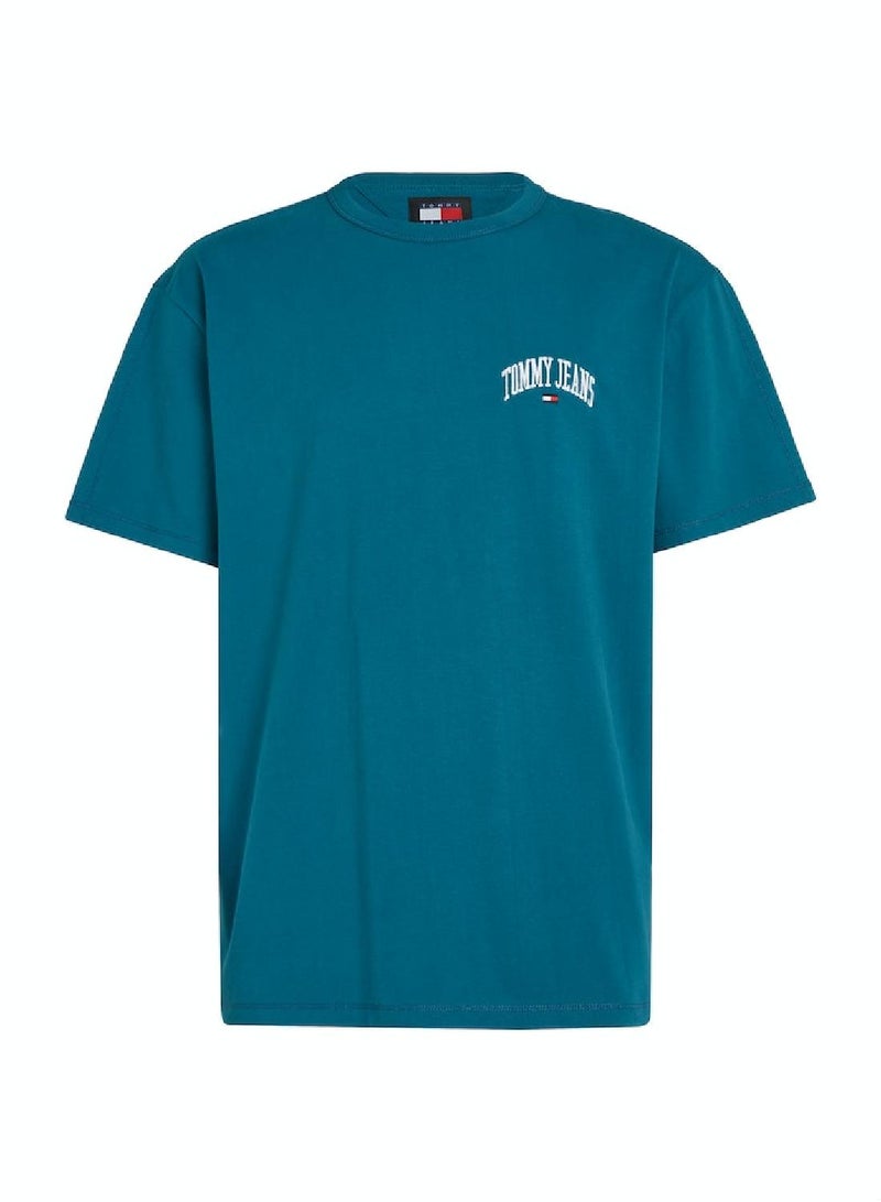 Men's Vastity Regulat Fit T-Shirt - Cotton, Blue