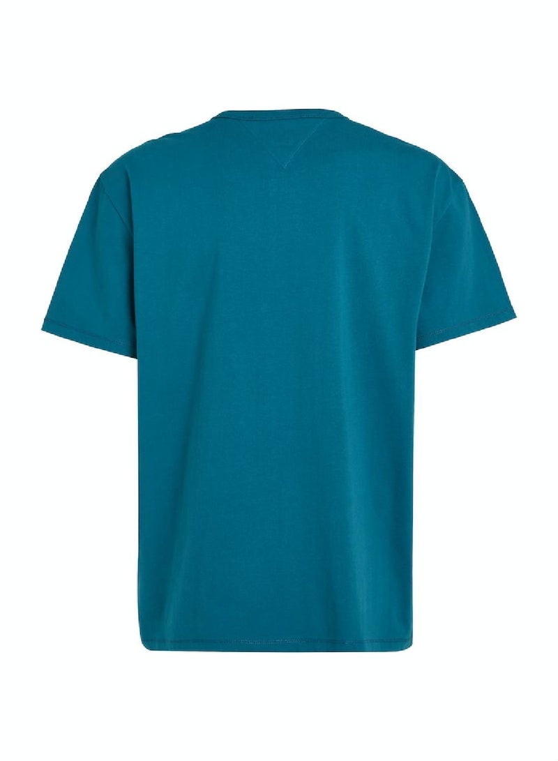 Men's Vastity Regulat Fit T-Shirt - Cotton, Blue