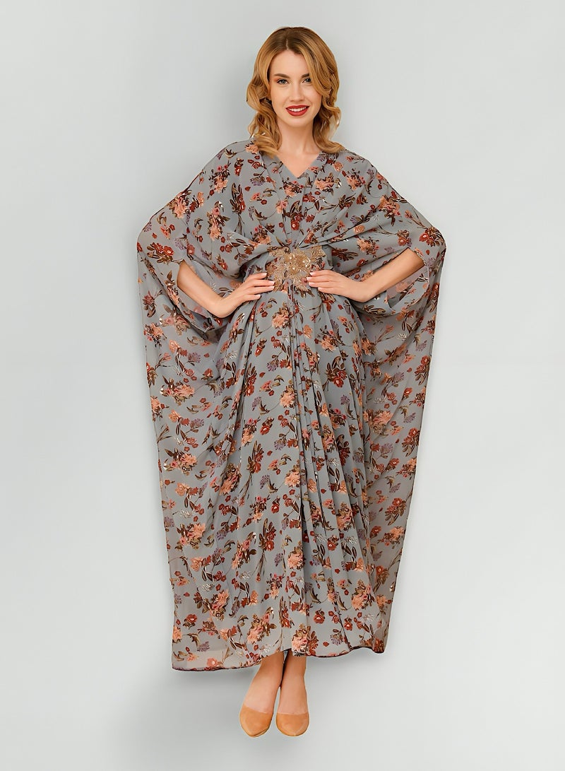 Floral Kaftan set