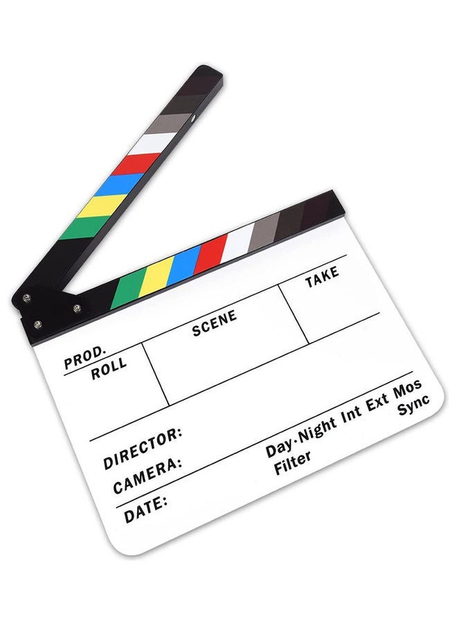 Professional Clapperboard Multicolor