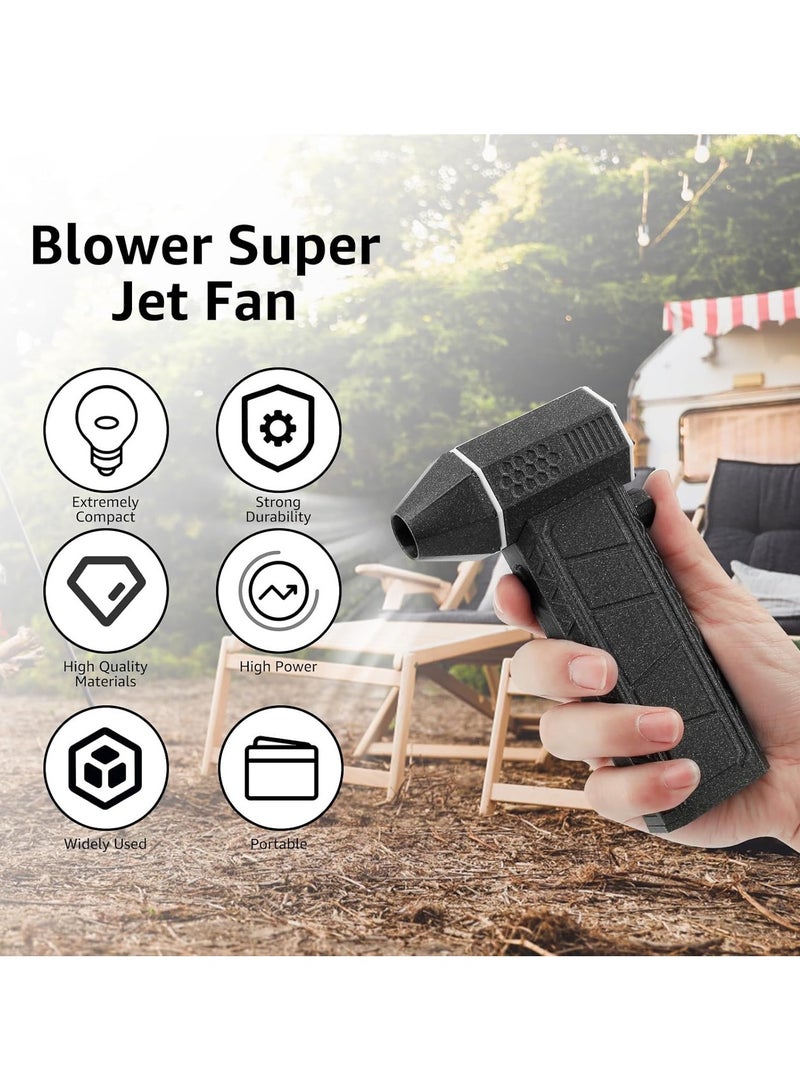 Super Jet Fan V.2 Air Blower – 150,000 RPM Powerful Mini Handheld Blower for Industrial & Home Use | Portable High-Speed Air Jet Blower