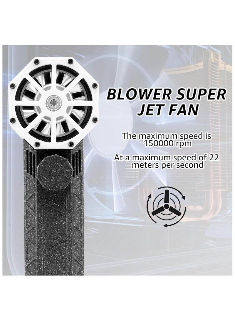 Super Jet Fan V.2 Air Blower – 150,000 RPM Powerful Mini Handheld Blower for Industrial & Home Use | Portable High-Speed Air Jet Blower