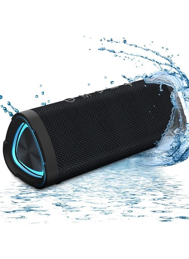 Bluetooth Speakers V40 Portable Wireless Speaker V5.0 with 24W Loud Stereo Sound, TWS, 24H Playtime & IPX7 Waterproof, Suitable for Travel, Home&Outdoors