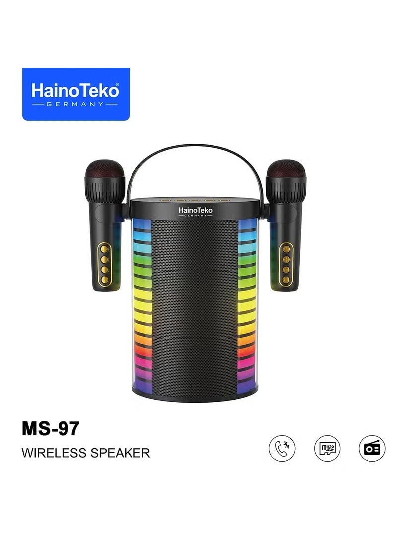 Haino teko MS-97 wireless speaker with wireless mic