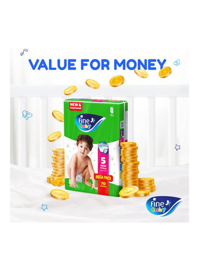 Baby Diapers, Size 3, Medium 4–9Kg, Pack Of 68 Diapers, With New And Improved Technology