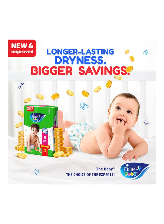 Baby Diapers Size 2 (3-6Kg) Medium, 34 Count  With The New Double Lock Leak Barriers