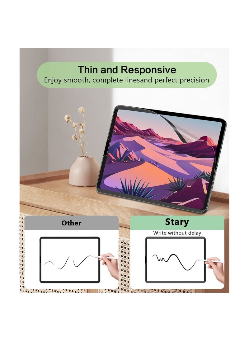 Like Paper Screen Protector for iPad Pro 12.9 Inch (2022/ 2021/ 2020/ 2018), Magnetic Removable Screen Protector for iPad Pro 12.9 6th/5th/4th/3rd Generation Matte Film Anti Glare for Drawing Reusable